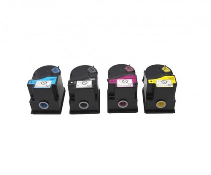 4 Compatible Toners, Konica Minolta TN-310 Black + Color ~ 11.500 Pages