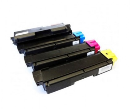 4 Compatible Toners, Kyocera TK 580 Black + Color ~ 4.000 / 3.000 Pages