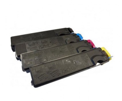 4 Compatible Toners, Kyocera TK 500 Black + Color ~ 8.000 Pages