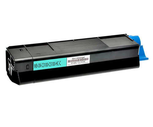 Compatible Toner OKI 42127407 Cyan ~ 5.000 Pages