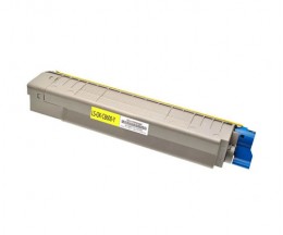 Compatible Toner OKI 43487709 Yellow ~ 6.000 Pages