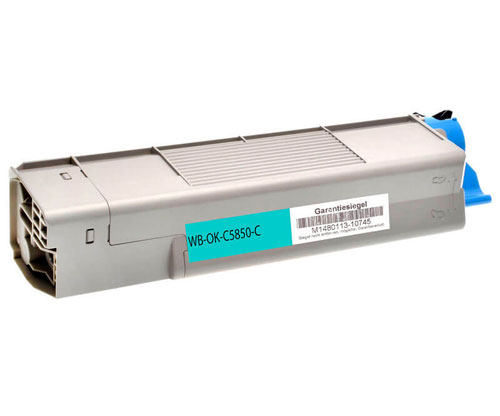 Compatible Toner OKI 43865723 Cyan ~ 6.000 Pages
