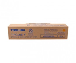 Original Toner Toshiba T-FC 20 EY Yellow ~ 16.800 Pages