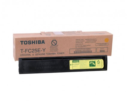 Original Toner Toshiba T-FC 25 EY Yellow ~ 26.800 Pages