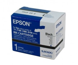 Original Ink Cartridge Epson SJIC6 / K Black ~ 10.000.000 Characters