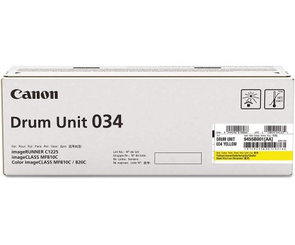 Original Drum Canon 034 Yellow ~ 34.000 Pages