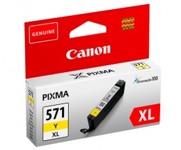 Original Ink Cartridge Canon CLI-571XL Yellow 11ml