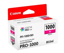 Original Ink Cartridge Canon PFI-1000 M Magenta 80ml