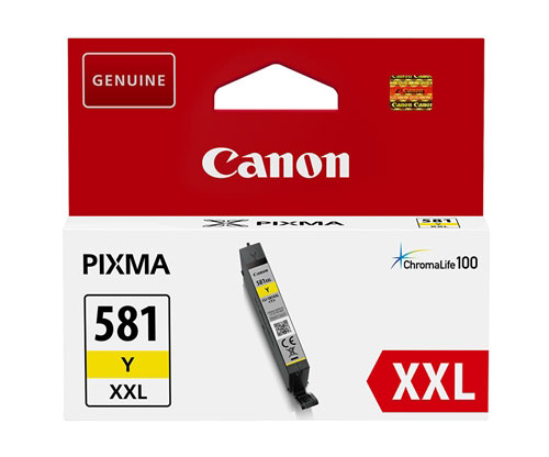 Original Ink Cartridge Canon CLI-581 XXL Yellow 11.7ml