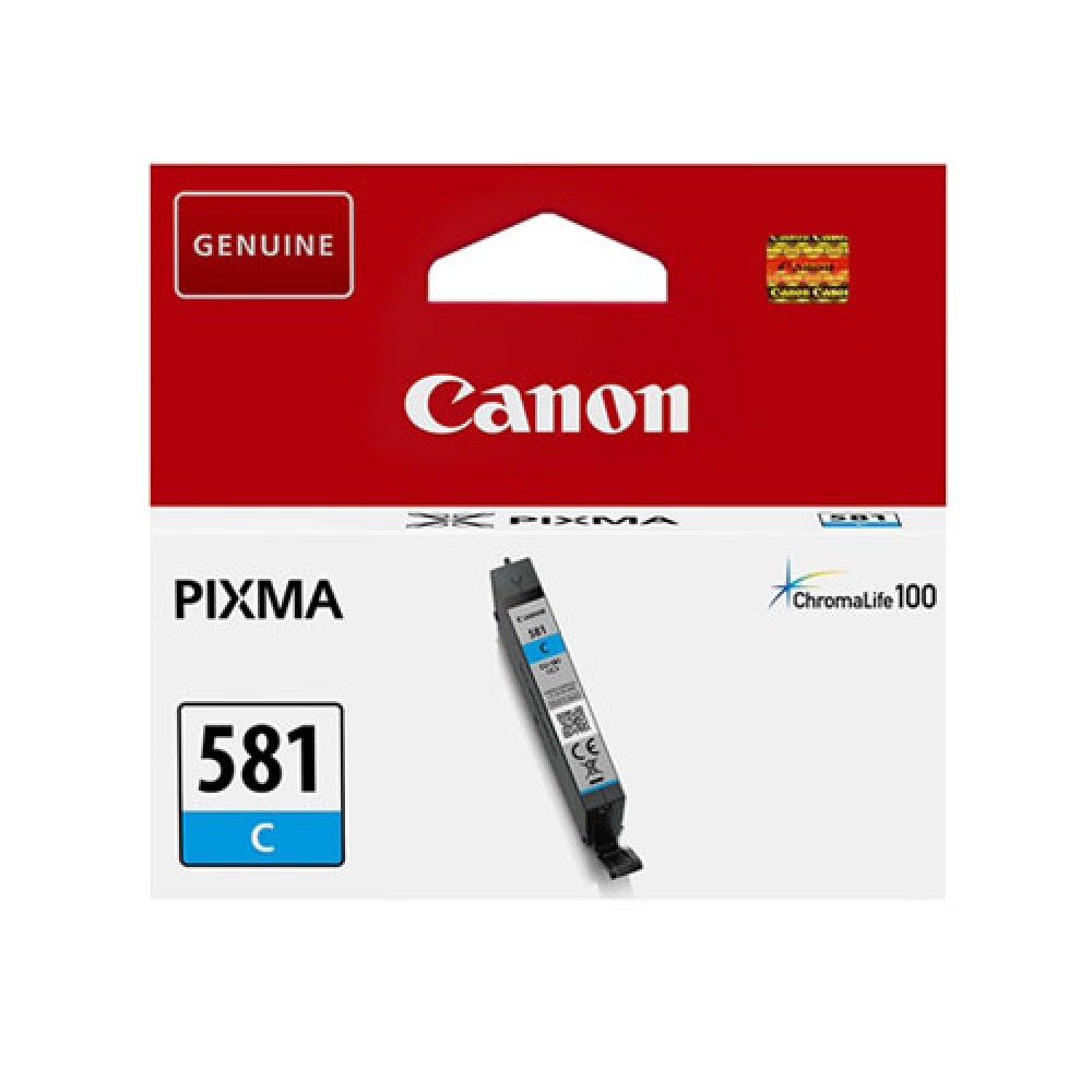 Original Ink Cartridge Canon CLI-581 Cyan 5.6ml