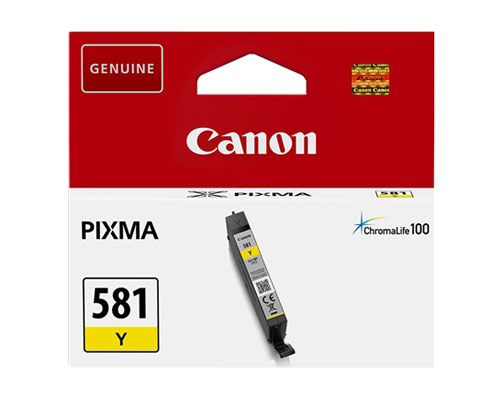 Original Ink Cartridge Canon CLI-581 Yellow 5.6ml
