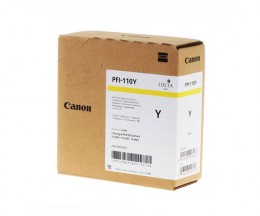 Original Ink Cartridge Canon PFI-110 Y Yellow 110ml
