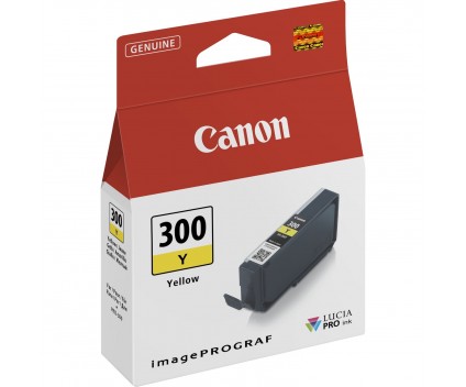 Original Ink Cartridge Canon PFI-300 Y Yellow 14.4ml