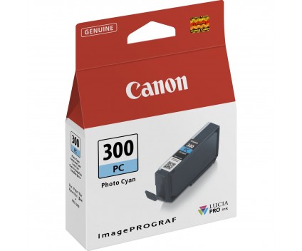 Original Ink Cartridge Canon PFI-300 PC Photo Cyan 14.4ml