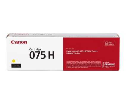 Original Toner Canon 075H Yellow ~ 2.500 Pages