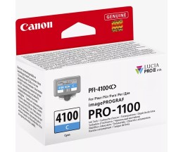Original Ink Cartridge Canon PFI-4100 C Cyan 80ml