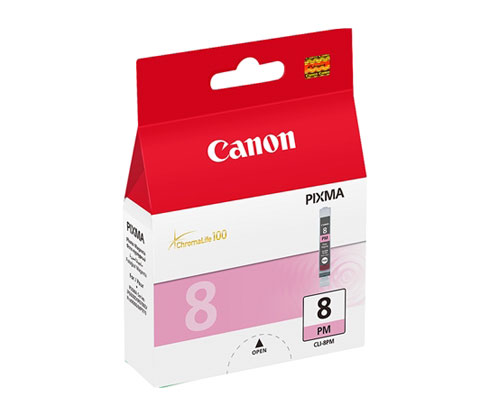 Original Ink Cartridge Canon CLI-8 Magenta Photo 13ml ~ 5.630 Pages