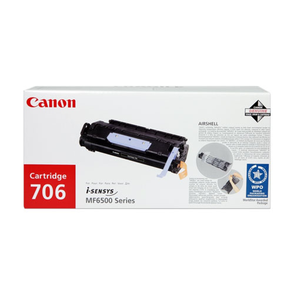 Original Toner Canon 706 Black ~ 5.000 Pages