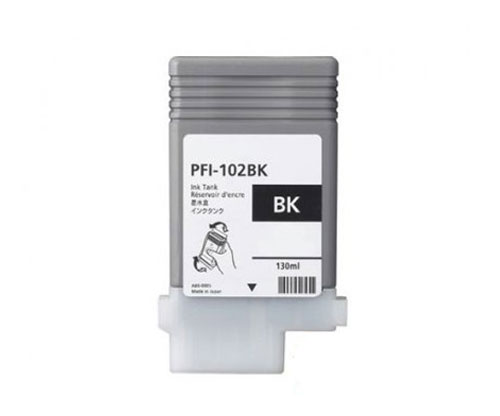 Compatible Ink Cartridge Canon PFI-102 Black 130ml