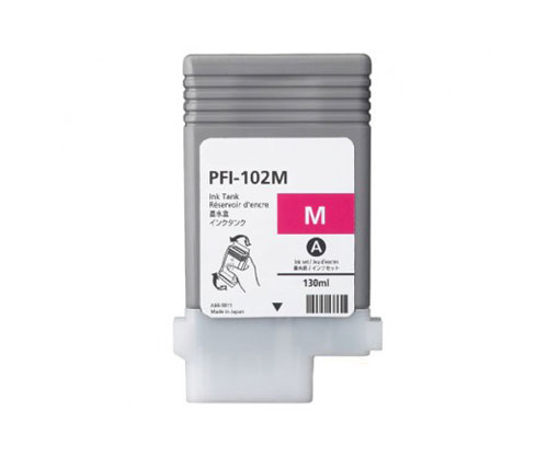 Compatible Ink Cartridge Canon PFI-102 Magenta 130ml