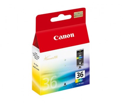 Original Ink Cartridge Canon CLI-36 Color 12ml ~ 250 Pages