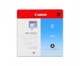 Original Ink Cartridge Canon PFI-303 C Cyan 330ml