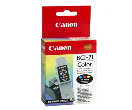 Original Ink Cartridge Canon BCI-21 Color 10ml