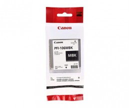 Original Ink Cartridge Canon PFI-106 MBK Black Matte 130ml
