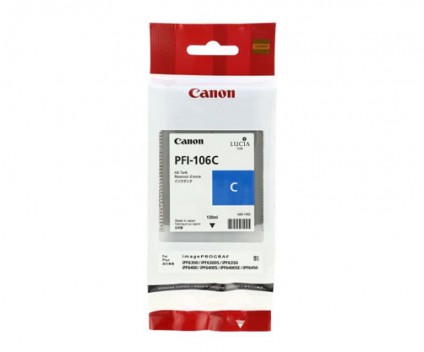 Original Ink Cartridge Canon PFI-106 C Cyan 130ml