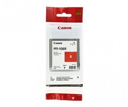 Original Ink Cartridge Canon PFI-106 R Red 130ml