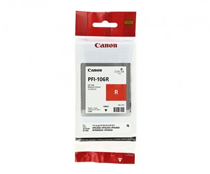 Original Ink Cartridge Canon PFI-106 R Red 130ml