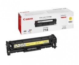 Original Toner Canon 718 Yellow ~ 2.900 Pages