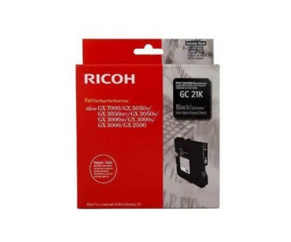 Original Ink Cartridge Ricoh GC-21 K Black ~ 1.500 Pages