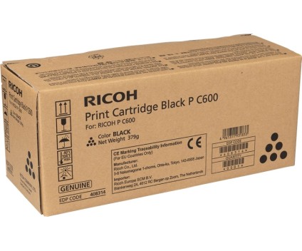 Original Toner Ricoh 408314 Black ~ 17.000 Pages