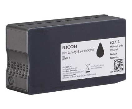 Original Ink Cartridge Ricoh 408517 Black ~ 2.000 Pages