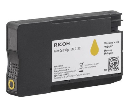 Original Ink Cartridge Ricoh 408520 Yellow ~ 1.600 Pages