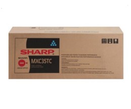 Original Toner Sharp MXC35TC Cyan ~ 6.000 Pages