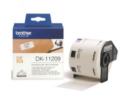 Original Labels Brother DK11209 29mm x 62mm 800 / White Roll