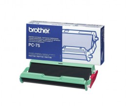 Original Thermal Transfer Ribbon Brother PC75 ~ 144 Pages