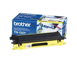 Original Toner Brother TN-135 Yellow ~ 4.000 Pages