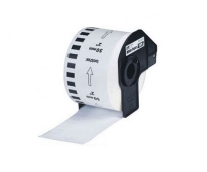 Compatible Labels Brother DK22223 50mm x 30.48m White Roll