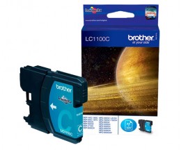 Original Ink Cartridge Brother LC-1100C Cyan 5.5ml ~ 325 Pages