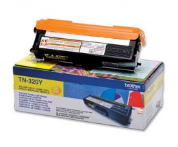 Original Toner Brother TN-320 Yellow ~ 1.500 Pages