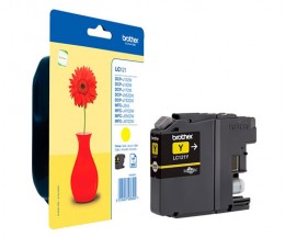 Original Ink Cartridge Brother LC-121Y Yellow 3.9ml ~ 300 Pages