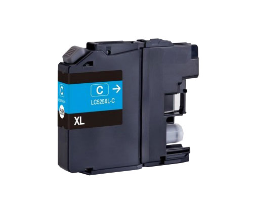 Compatible Ink Cartridge Brother LC-525 XL C Cyan ~ 1.500 Pages