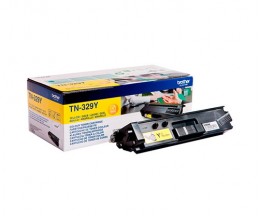 Original Toner Brother TN-329 Yellow ~ 6.000 Pages