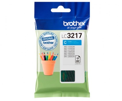 Original Ink Cartridge Brother LC-3217C Cyan ~ 550 Pages