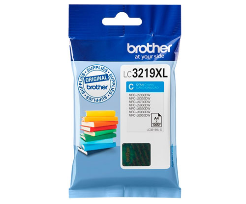 Original Ink Cartridge Brother LC-3219XLC Cyan ~ 1.500 Pages