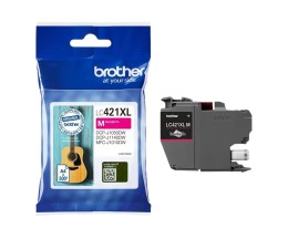 Original Ink Cartridge Brother LC-421XLM Magenta ~ 500 Pages
