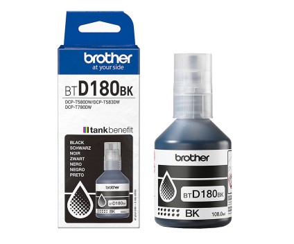 Original Ink Cartridge Brother BTD180BK Black ~ 5.000 Pages